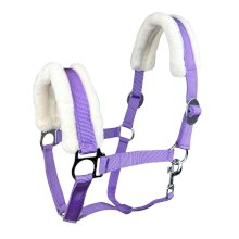 Kantar z futerkiem York Sophia, lawendowy