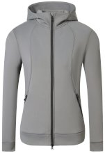 Sportowa bluza z kapturem, Covalliero 2025, damska, steel grey