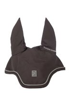 Nauszniki dla konia Lauria Garrelli Livigno Soft, ciemny brązowy