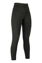 Legginsy ocieplane Cosy Style II lej silikonowy, khaki