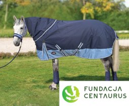 Derka padokowa dla koni z Fundacji Centaurus, z kołnierzem, 200g