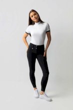 Bryczesy jeździeckie damskie Horze Grand Prix Pro, granatowe