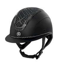 Kask jeździecki FAIRPLAY EQUILEUS W-V STELLIFY MATT, czarny