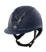 Kask jeździecki FAIRPLAY EQUILEUS W-V STELLIFY MATT, granat