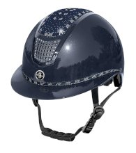 Kask jeździecki FAIRPLAY QUANTINUM 2.0 W-V EOS SHINY, granat