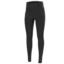 Ocieplane legginsy jeździeckie dla dzieci Start Knowsley z lejem silikonowym i kieszonką na telefon