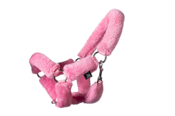 Kantar futerkowy dla Hobby Horse, różowy