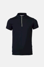 Koszulka jeździecka dla dzieci Young Rider Mina, granat