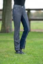 Jodhpury westernowe damskie Miss Blink, jeans/granat