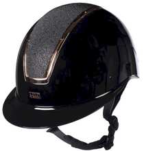 Kask Lady Shield Brillant, czarny/rosegold