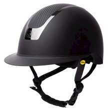 Kask jeździecki B Vertigo Zenith Mips, czarny/srebrny