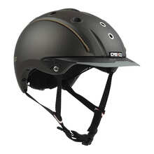 Kask jeździecki CASCO Mistrall, Prime Brown