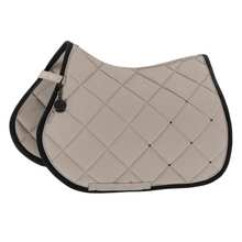 Czaprak Eskadron Silk Contrast Diamond Platinum 26, pale grey