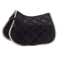 Czaprak Eskadron Silk Contrast Diamond Platinum 26, black
