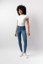 Bryczesy jeansowe Carolyn, dark denim