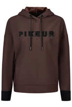 Bluza jeździecka Pikeur Plushluxe Hoody, brązowa