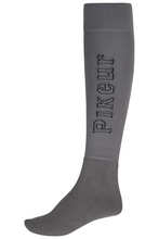 Damskie podkolanówki jeździeckie Pikeur Wool, basalt grey