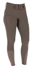 Bryczesy damskie ocieplane Covalliero F/W 2026, milky chocolate