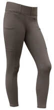 Legginsy dziecięce ocieplane Covalliero F/W 2026, milky chocolate