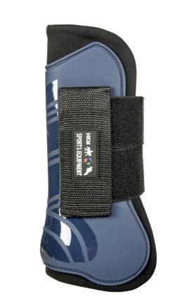 Komplet ochraniaczy HKM Genua w kolorze granatowo-czarnym