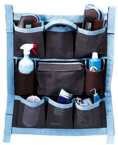 Organizer na boks, fioletowy/czarny