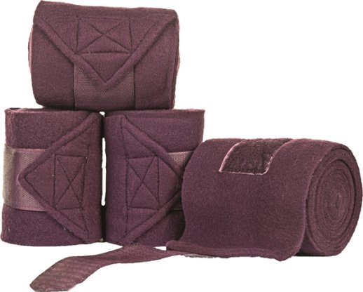 Owijki polarowe HKM, śliwkowy