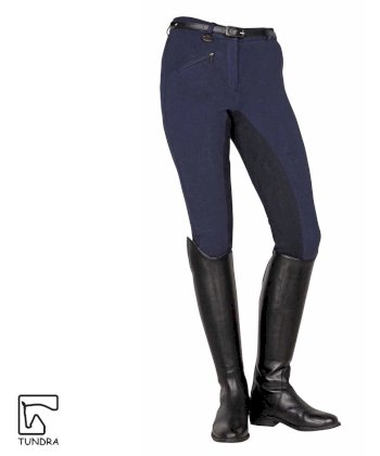 Zwężane bryczesy z pełnym lejem. Bryczesy dla szczupłych osób.