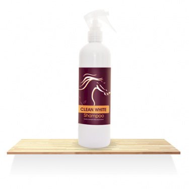 CLEAN WHITE Shampoo 400ml - szampon na sucho