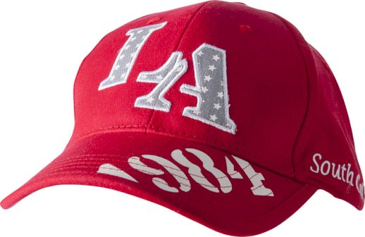 Czapka z daszkiem E-T LA84, czerwona