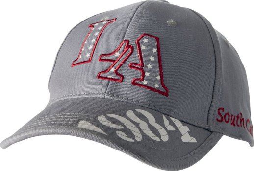 Czapka z daszkiem LA84, szara