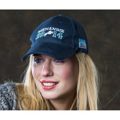 Czapka z daszkiem WEG Normandy, granatowa