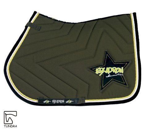 Czaprak Eskadron StarQuilt, oliwka w najlepszym sklepie jeździeckim