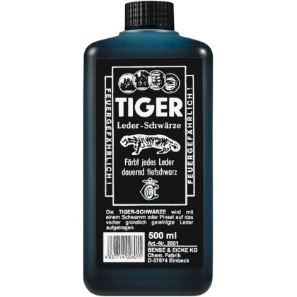 Czernidło do skóry Tiger, 500ml