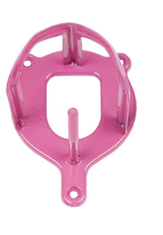 Wieszak na ogłowie, Horze, różowy