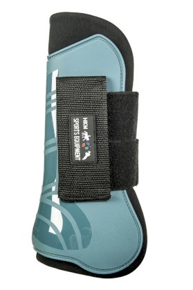 Komplet ochraniaczy HKM Genua, petrol/czarny