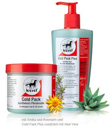 Leovet Cold Pack Plus - żel regenerujący z aloesem