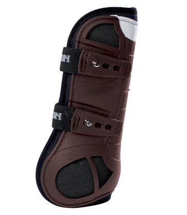 Ochraniacze Eskadron Flexisoft AIR Boots, przody brązowe