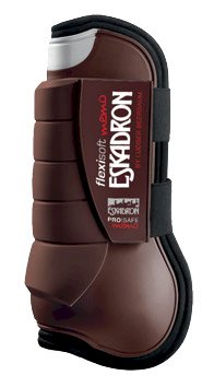 Ochraniacze Eskadron Flexisoft Pro Safe Memo, przody, brązowe