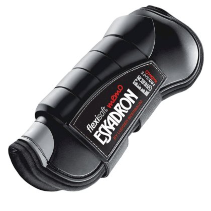 Ochraniacze Eskadron Flexisoft Pro Safe Memo, przody, czarne