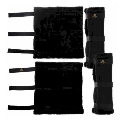 Ochraniacze stajenne do okładów rozgrzewających.