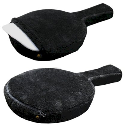 podkładka pod siodło podnosząca tylny łęk typu paletka/rakieta.