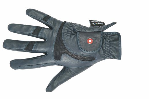 Rękawiczki HKM Professional Air Mesh, ciemny granatowy