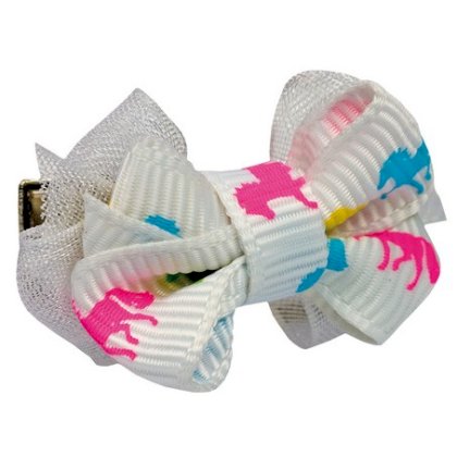 Spinka HR do włosów z kolorową wstążką