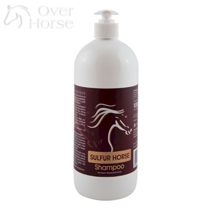 Sulfur Horse Shampoo Over Horse  - szampon z aktywną biosiarką