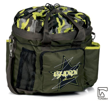 Torba na akcesoria do czyszczenia z kolekcji Eskadron Next Generation wiosna-lato 2015, oliwkowa