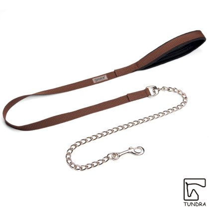 uwiąz z łańcuszkiem Eskadron, brązowy