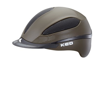 Kask jeździecki KED Paso, brązowy