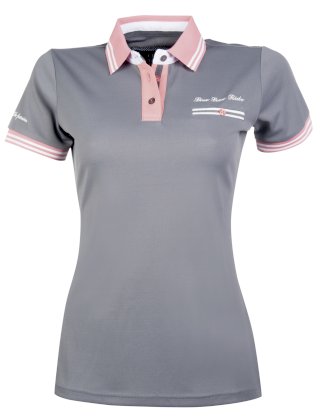 Koszulka polo -Black & White- HKM, szary, 92359500