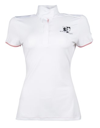 Koszulka turniejowa -Black & White- HKM, biały, 92361200