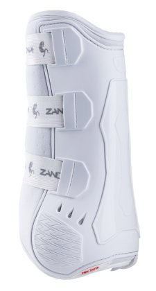 Ochraniacze ZANDONA KING CARBON AIR, tył, biały